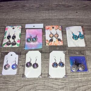 🎀 $6 - Snap Jewelry Earrings for Interchangeable Charms